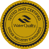 Water Quality Association Tested and Certified Under Industry Standards